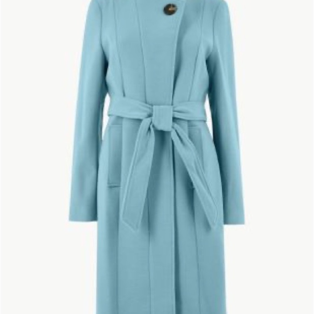 Arctic winter blue coat style coat y2k - Picture 4 of 12